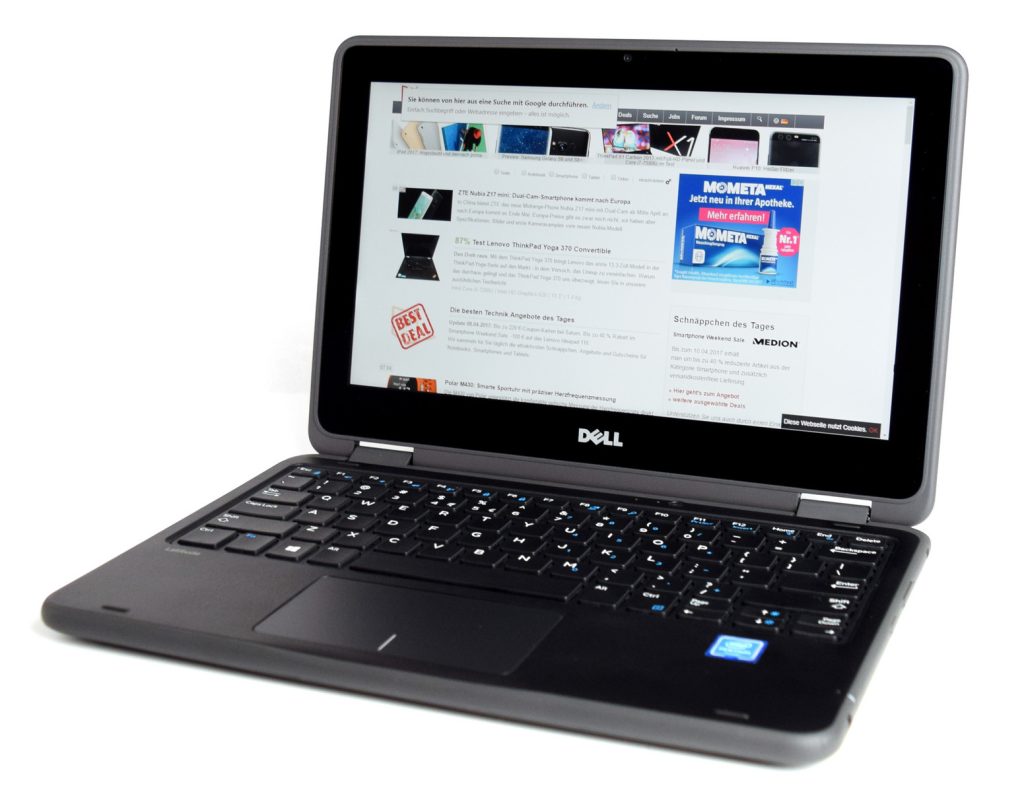 DELL Latitude 3189 2 in 1 11.6 Inch Touch Screen : Intel Celeron Processor : 4GB 12GB SSD Win 10 Pro Eng